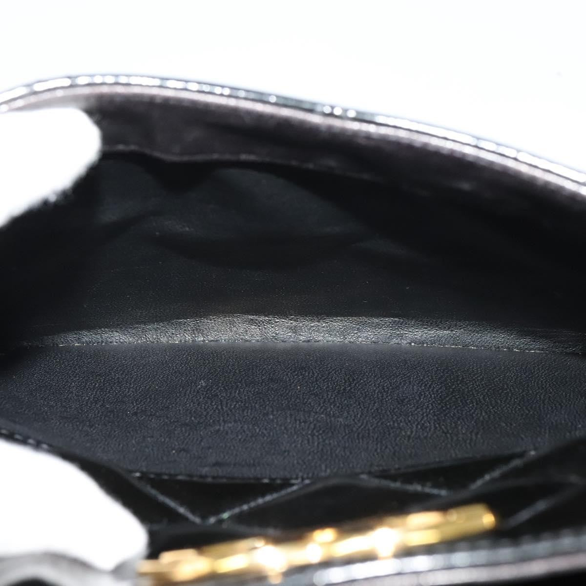 Chanel Chain Shoulder Bag Patent leather, BLACK, PATENT_LEATHER, Shoulder bag