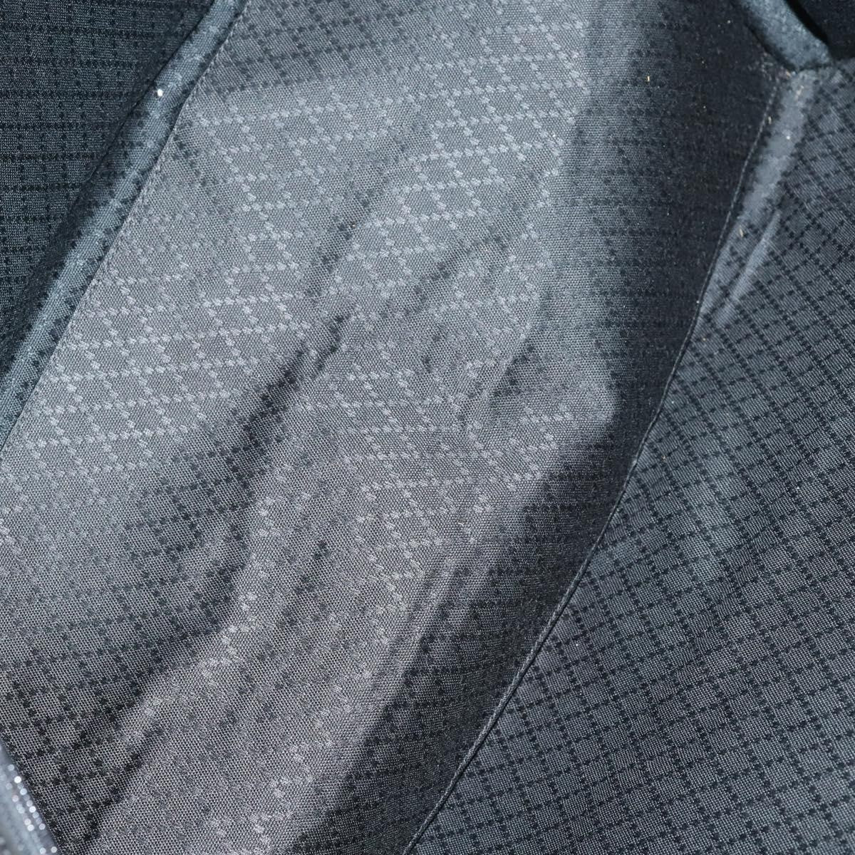 Gucci Travel Boston Bag Leather with Nylon, BLACK, LEATHER, Travel bag