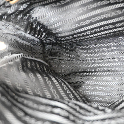 Prada Vintage Handbag Tessuto, BLACK, NYLON, Handbag