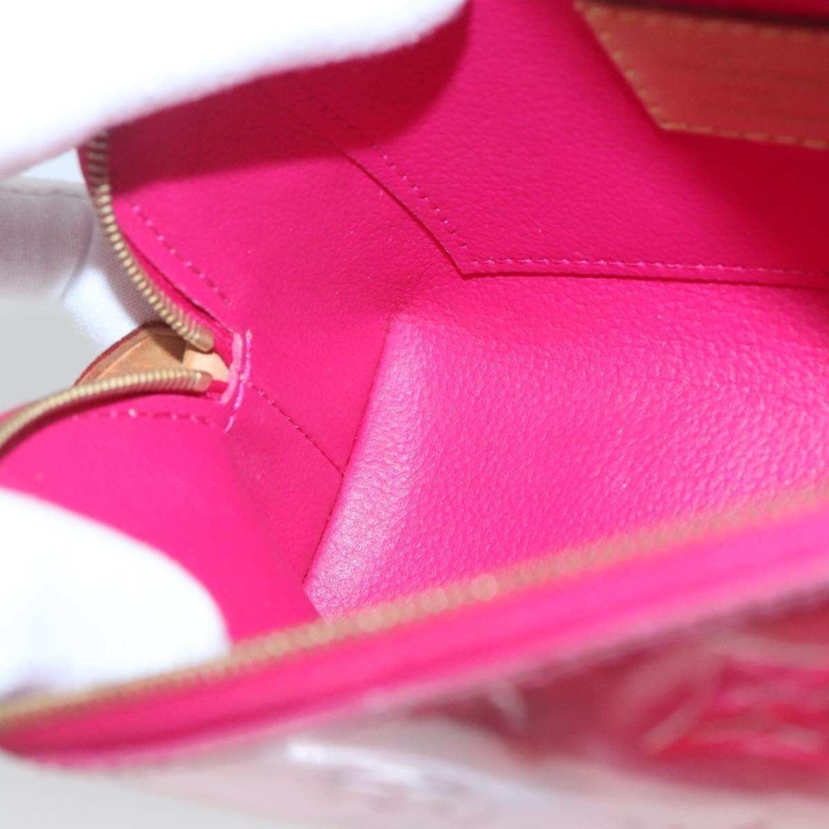 Louis Vuitton Cosmetic Case Limited Edition Monogram Vernis Ikat, PINK, PATENT_LEATHER, Toiletry Case