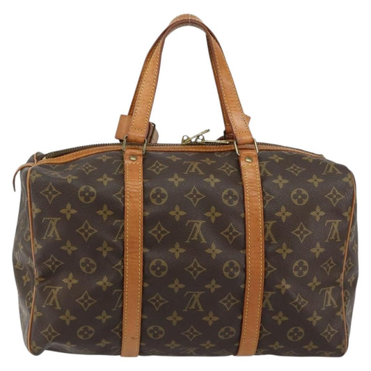 Louis Vuitton Sac Souple Handbag Monogram Canvas, BROWN, CANVAS, Handbag