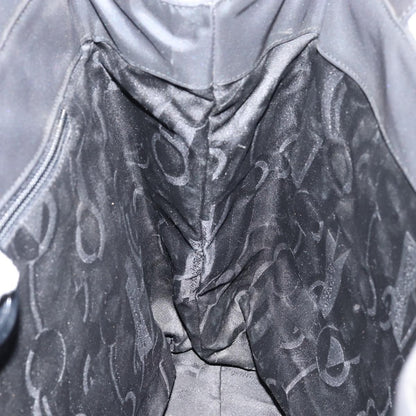 Salvatore Ferragamo Gancini Tote Nylon, BLACK, NYLON, Tote bag