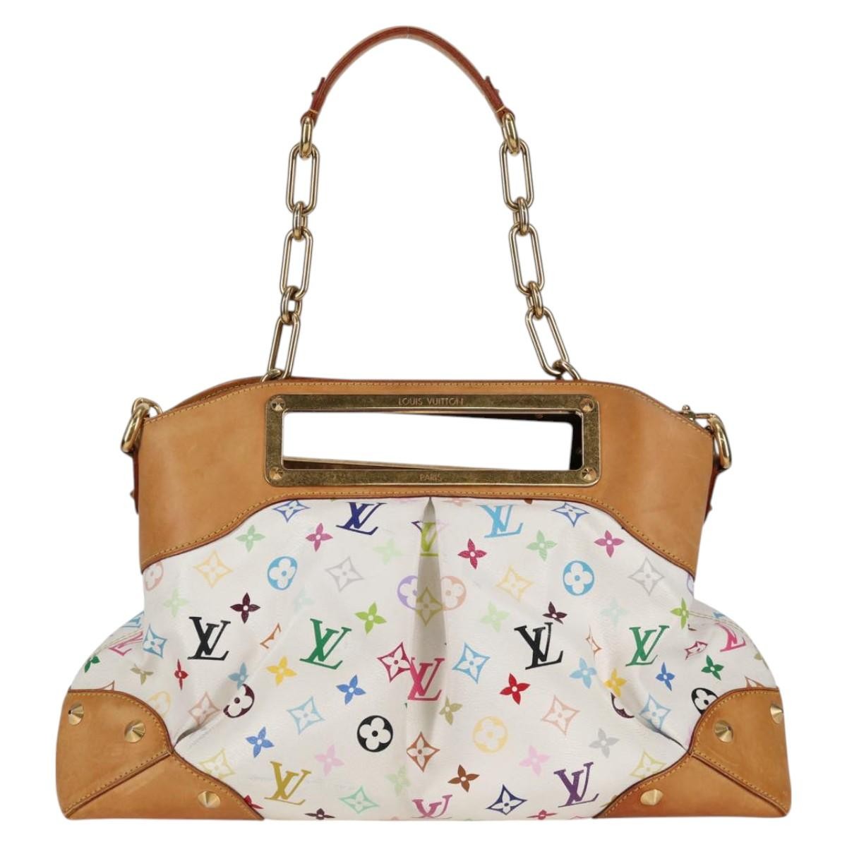 Louis Vuitton Judy Handbag Monogram Multicolor, MULTICOLOUR, CANVAS, Handbag