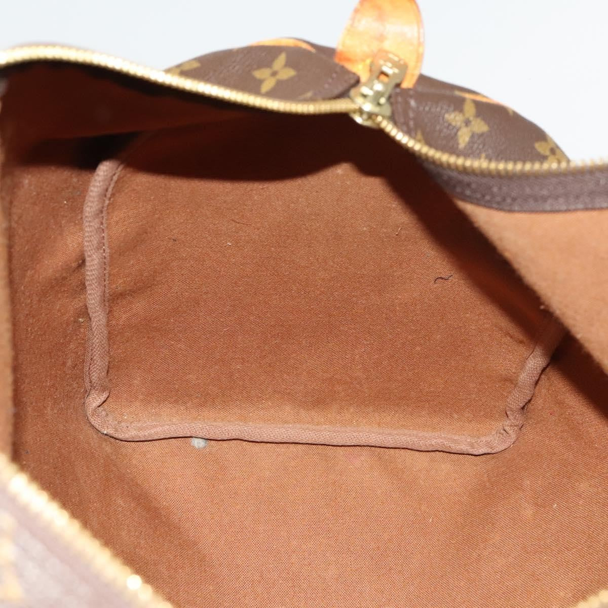 Louis Vuitton Keepall Bag Monogram Canvas, BROWN, CANVAS, Travel bag