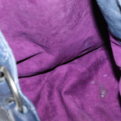 Bottega Veneta Open Hobo Cervo with Intrecciato Detail, NAVY, LEATHER, Shoulder bag