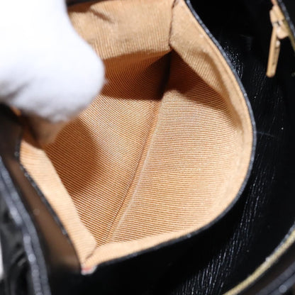 Givenchy Vintage 4G shoulder bag Leather, BLACK, LEATHER, Shoulder bag