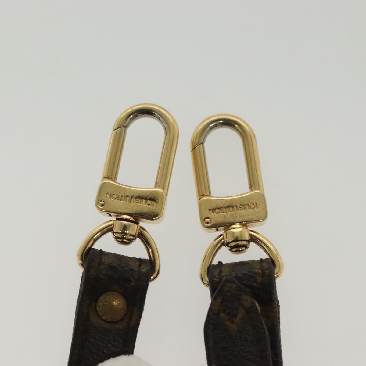 Louis Vuitton Adjustable Shoulder Strap Monogram Canvas, BROWN, CANVAS, Straps