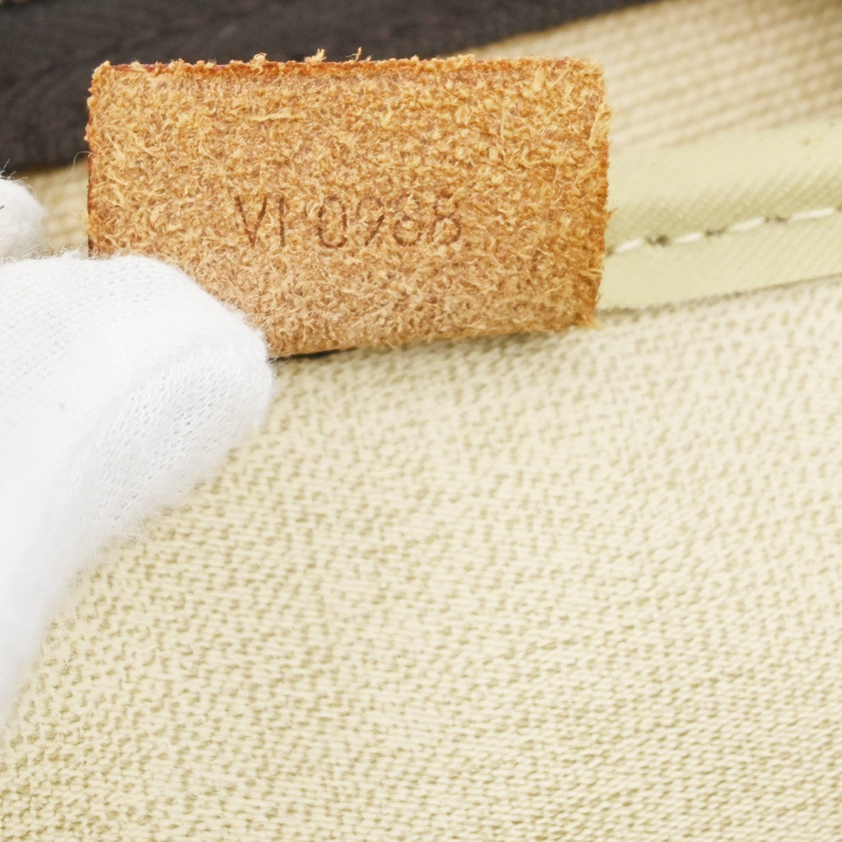 Louis Vuitton Deauville Handbag Monogram Canvas, BROWN, LEATHER, Handbag