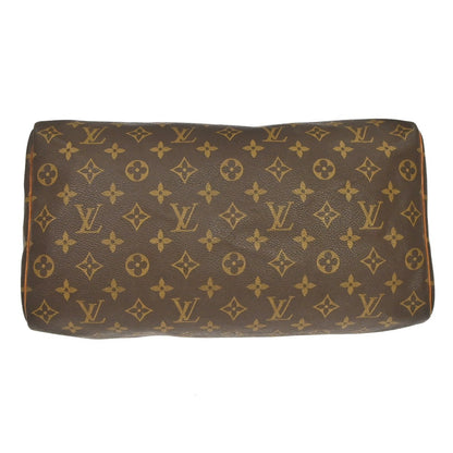 Louis Vuitton Speedy Handbag Monogram Canvas, Brown, Canvas, Handbag