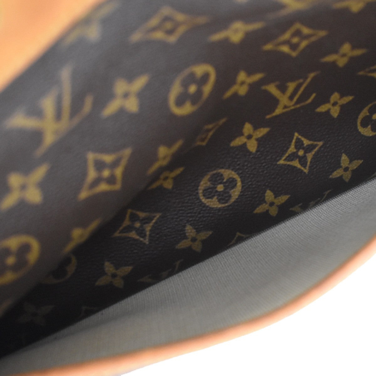Louis Vuitton Deauville Handbag Monogram Canvas, BROWN, CANVAS, Handbag