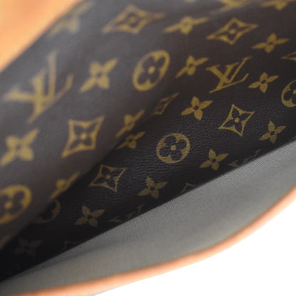 Louis Vuitton Deauville Handbag Monogram Canvas, BROWN, CANVAS, Handbag