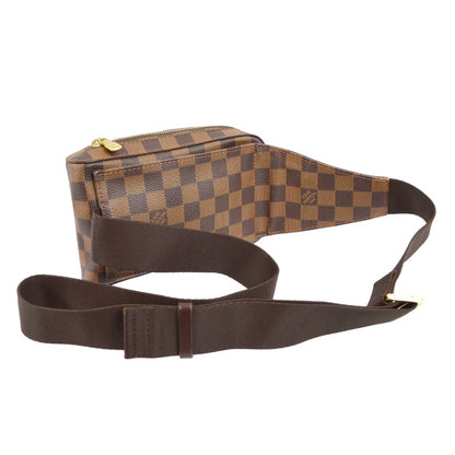 Louis Vuitton Geronimos Waist Bag Damier, BROWN, CANVAS, Clutche & pouche