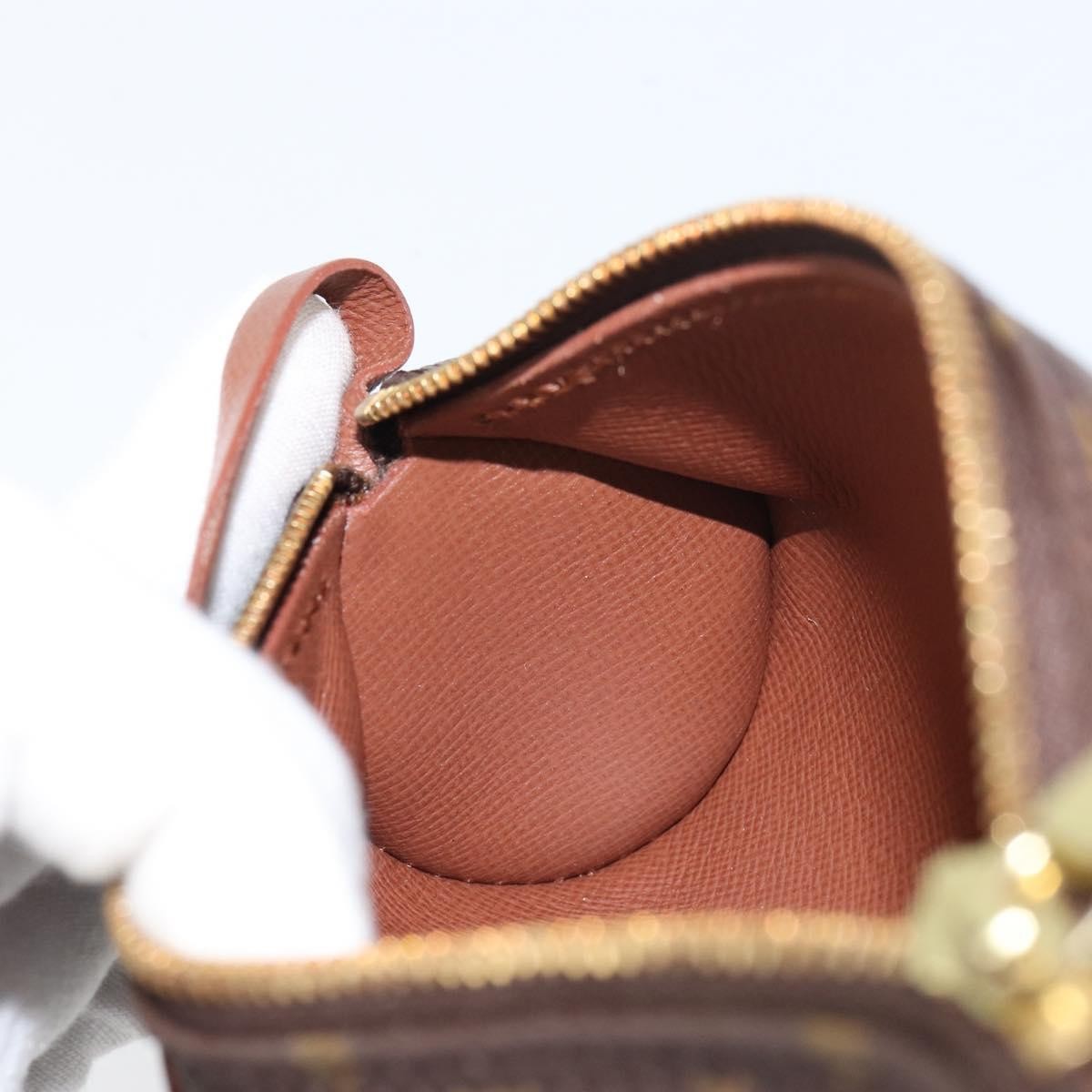 Louis Vuitton Papillon Pochette Monogram Canvas, BROWN, CANVAS, Clutche & pouche