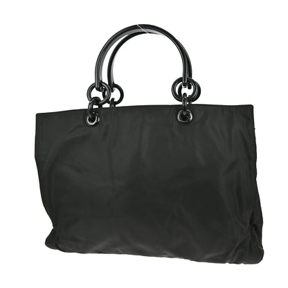 Prada Vintage Tote Tessuto, BLACK, NYLON, Tote bag