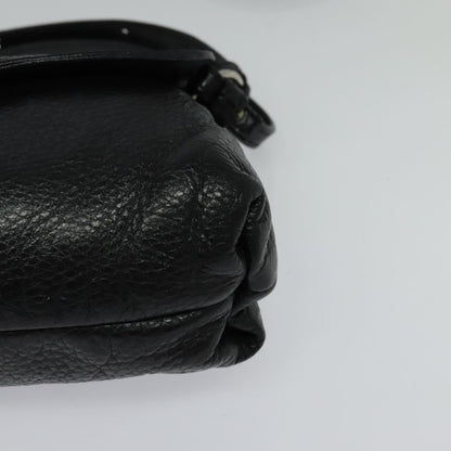Chloe Lily Handbag Leather, BLACK, LEATHER, Handbag
