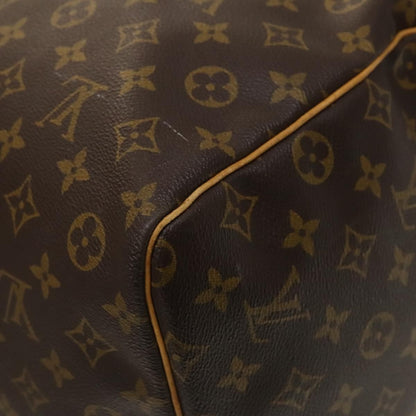 Louis Vuitton Keepall Bag Monogram Canvas, BROWN, CANVAS, Travel bag