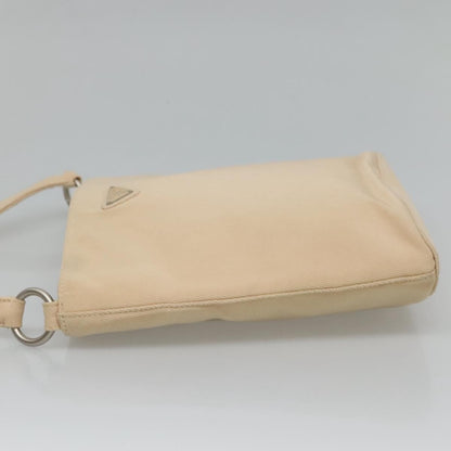 Prada Zip Messenger Canvas, BEIGE, CANVAS, Shoulder bag