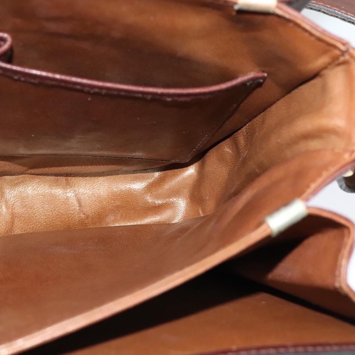 Celine Horse Carriage Shoulder bag Canvas and Leather, BEIGE, CANVAS, Shoulder bag