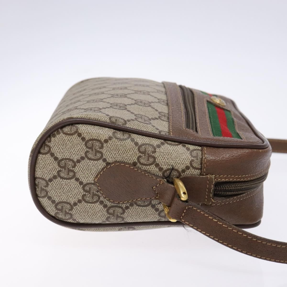Gucci Ophidia Shoulder Bag GG Canvas, BEIGE, CANVAS, Shoulder bag