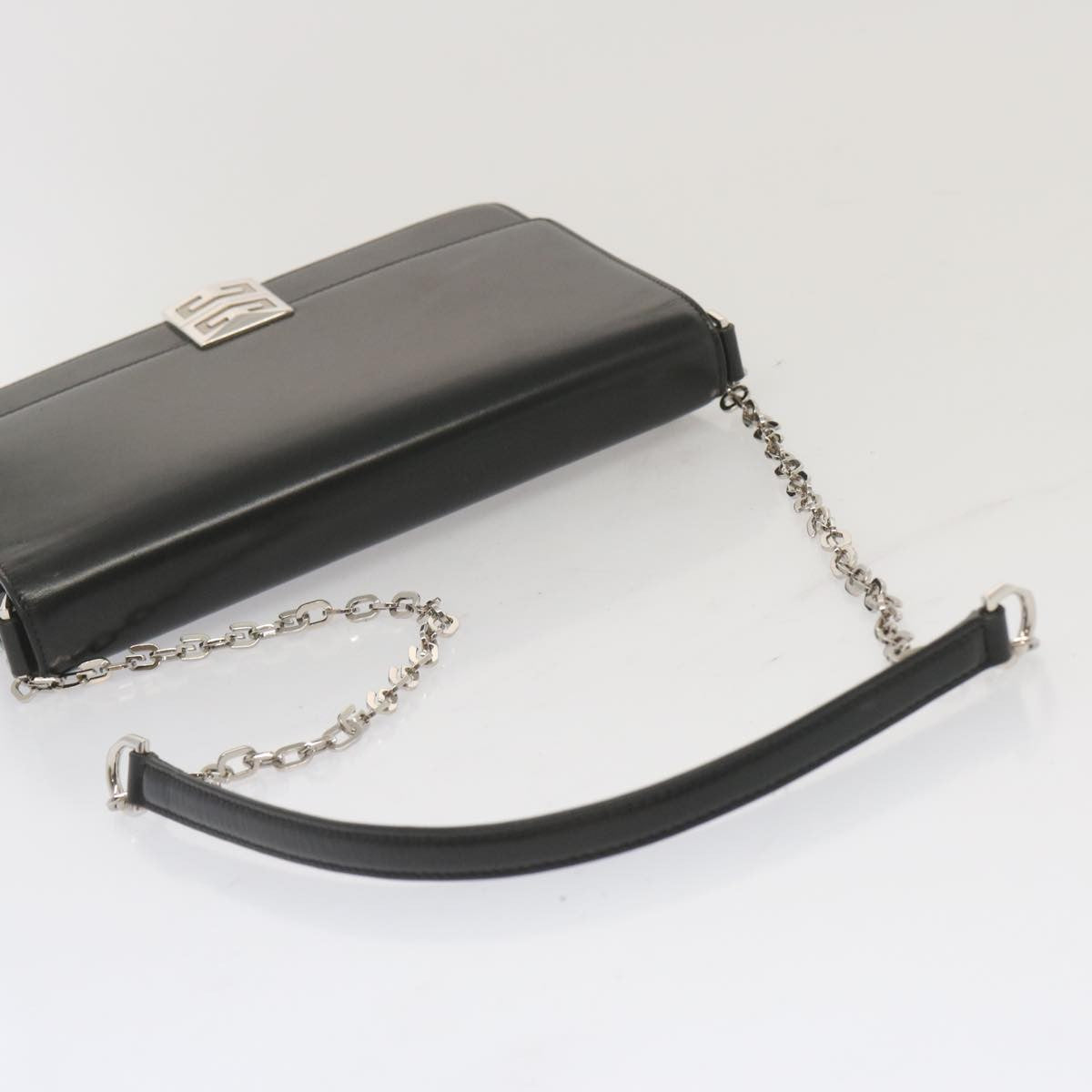 Givenchy 4G Chain Crossbody Bag Leather, BLACK, LEATHER, Crossbody bag