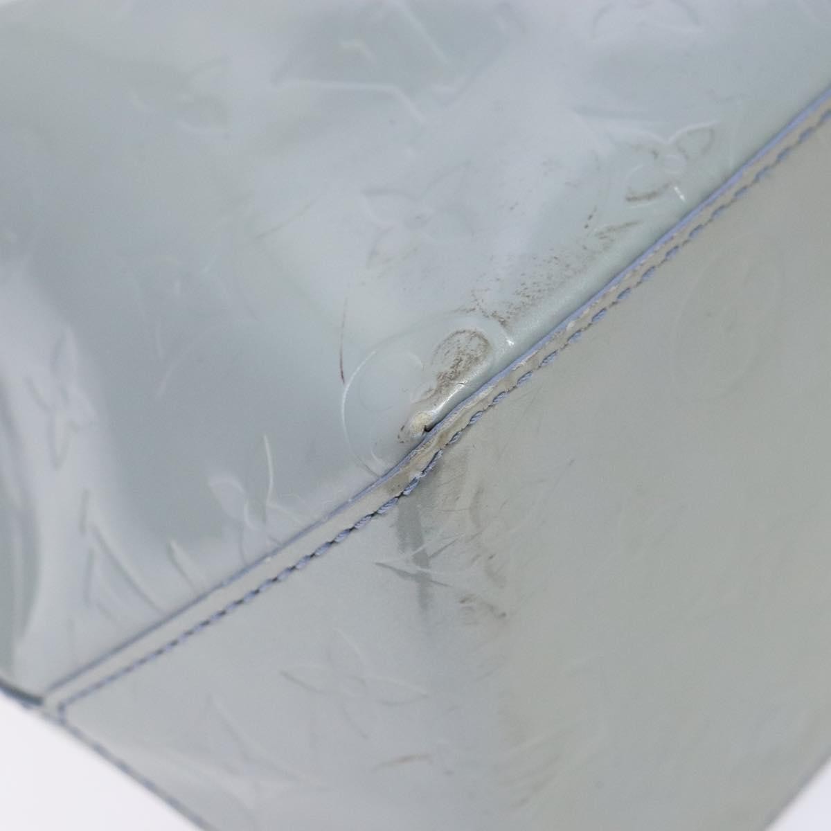 Louis Vuitton Reade Handbag Monogram Vernis, BLUE, PATENT_LEATHER, Handbag