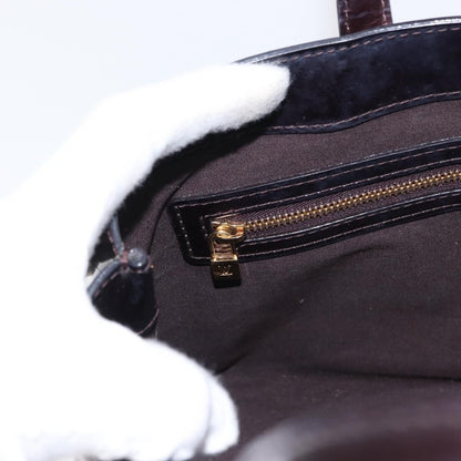 Louis Vuitton Wilshire Handbag Monogram Vernis, BURGUNDY, PATENT_LEATHER, Tote bag