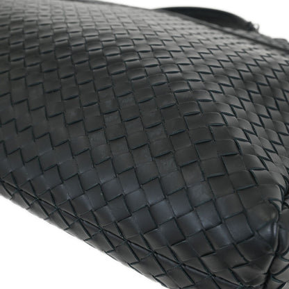 Bottega Veneta Envelope Briefcase Intrecciato Nappa, BLACK, LEATHER, Briefcase