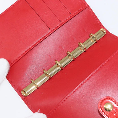 Louis Vuitton Agenda Cover Patent Leather, RED, PATENT_LEATHER, Toiletry Case