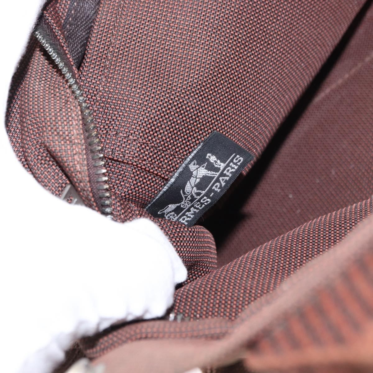 Hermes Fourre-tout Herline Fourre-tout Herline, BROWN, CANVAS, Tote bag