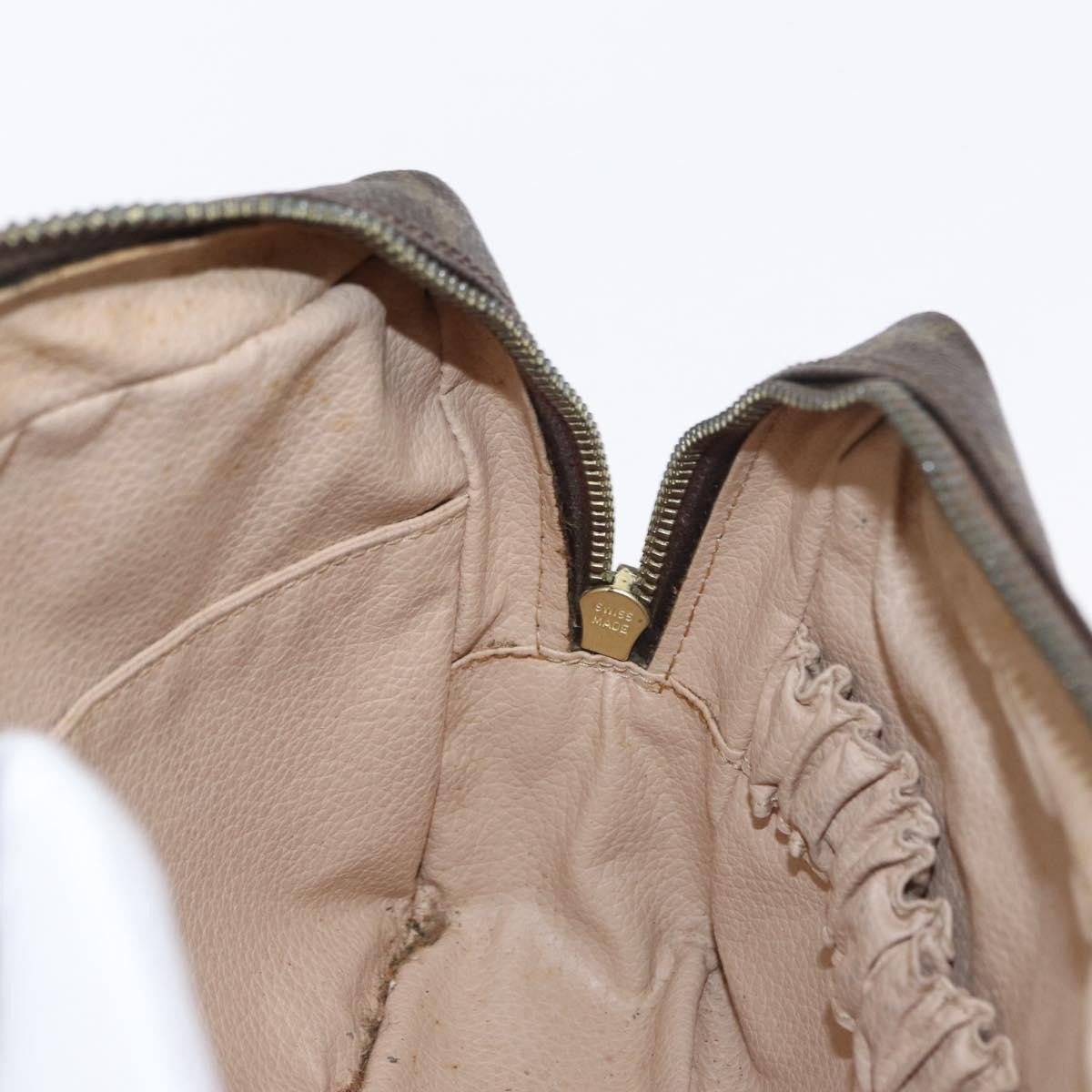 Louis Vuitton Trousse Toiletry Pouch Monogram Canvas, BROWN, CANVAS, Toiletry Case