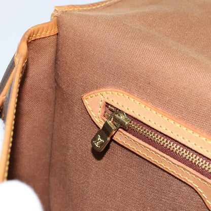 Louis Vuitton Sac Gibeciere Messenger Bag Monogram Canvas, BROWN, CANVAS, Shoulder bag