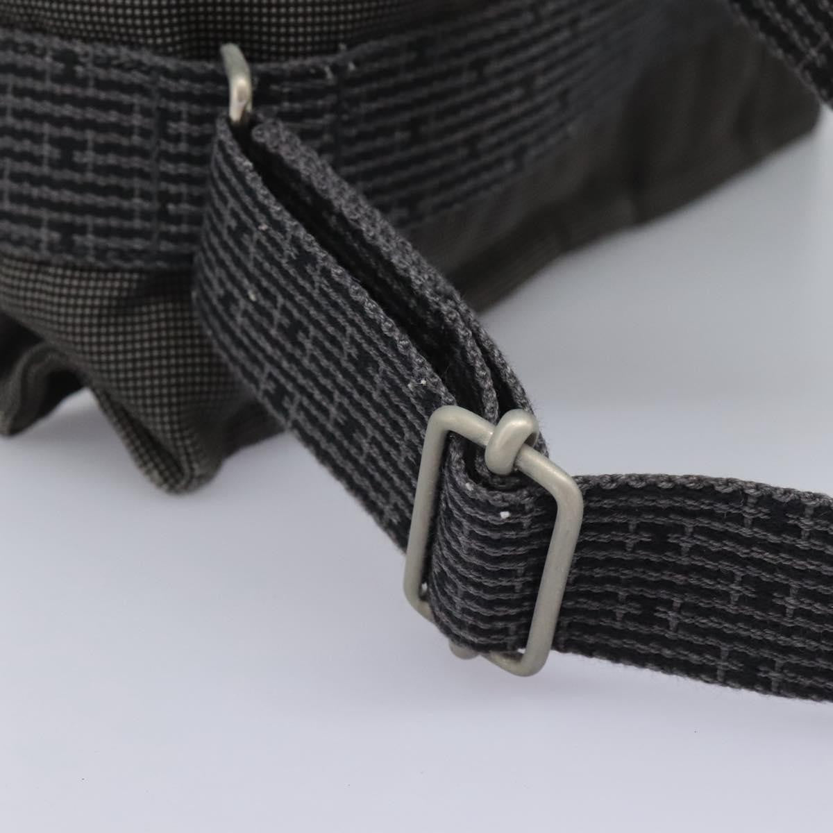 Hermes Herline Backpack Canvas, GRAY, CANVAS, Backpack