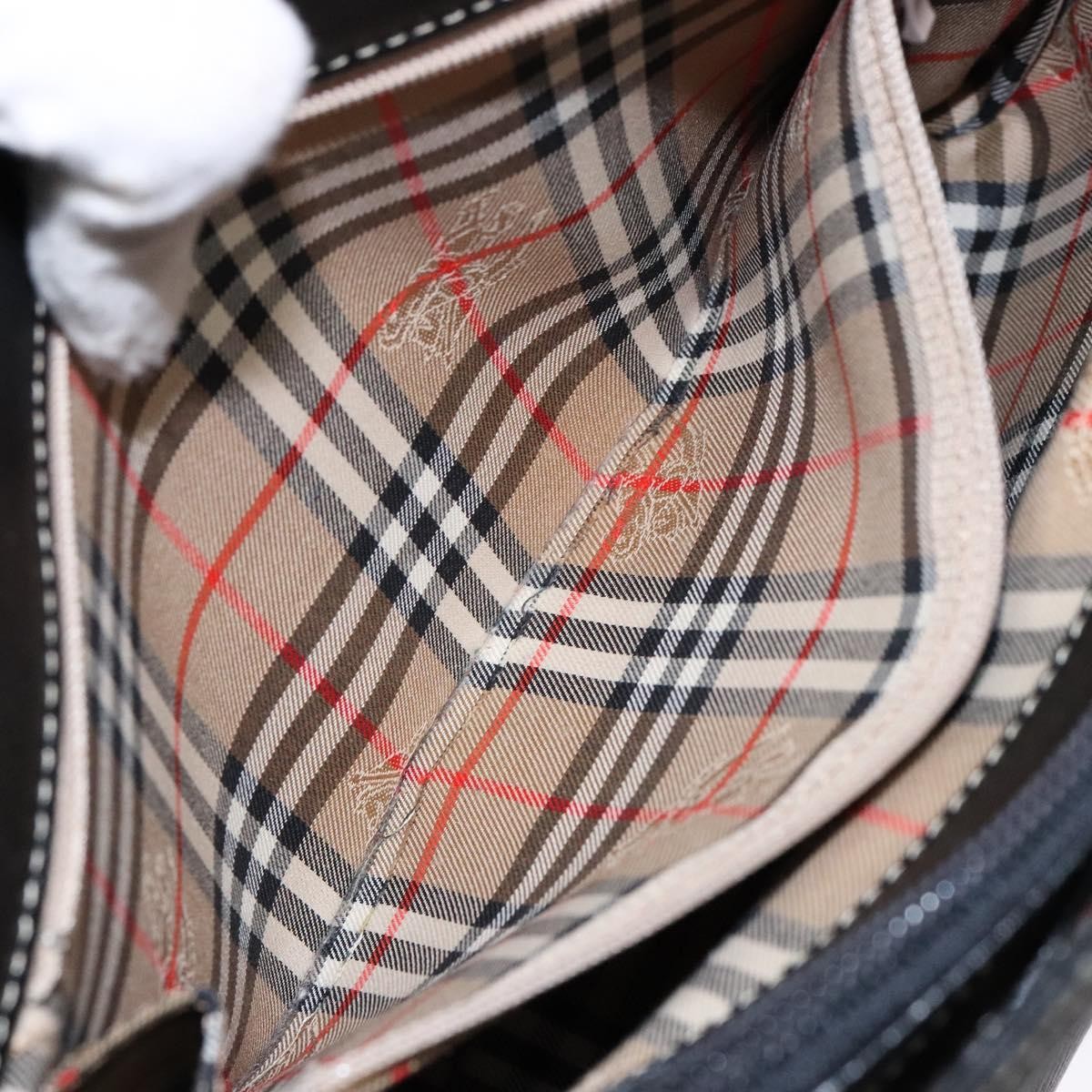 Burberry Shoulder Bag Leather, BLACK, LEATHER, Shoulder bag