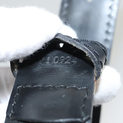 Louis Vuitton Vintage Sac d'Epaule Handbag Epi Leather, BLACK, LEATHER, Handbag