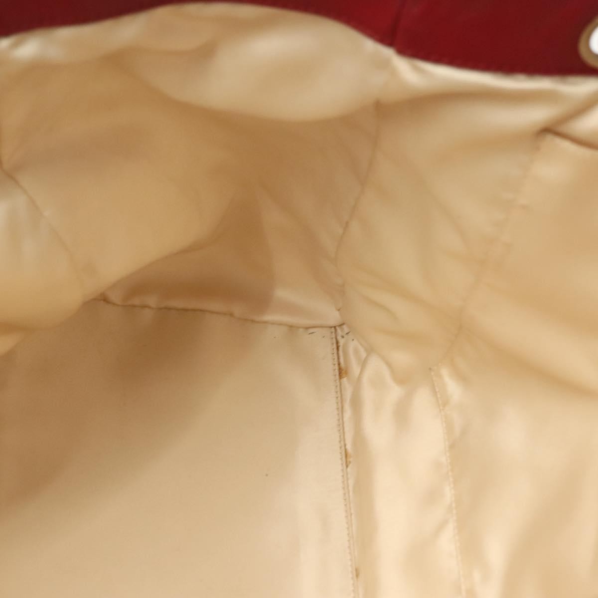 Chanel Vintage Reissue Chain Shopping Tote Leather, RED, LEATHER, Tote bag