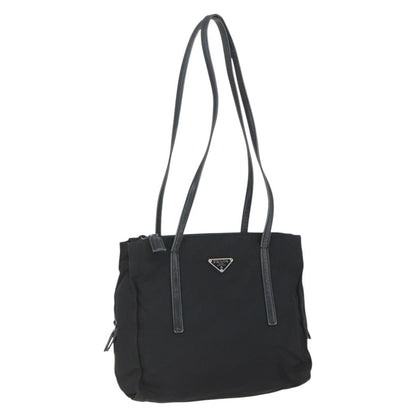 Prada Vintage Shoulder Bag Tessuto, BLACK, NYLON, Shoulder bag