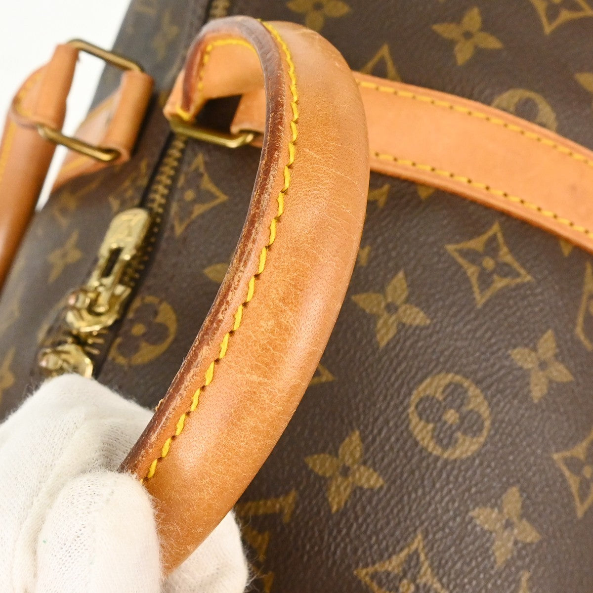 Louis Vuitton Keepall Bag Monogram Canvas, Brown, Canvas, Travel Bag