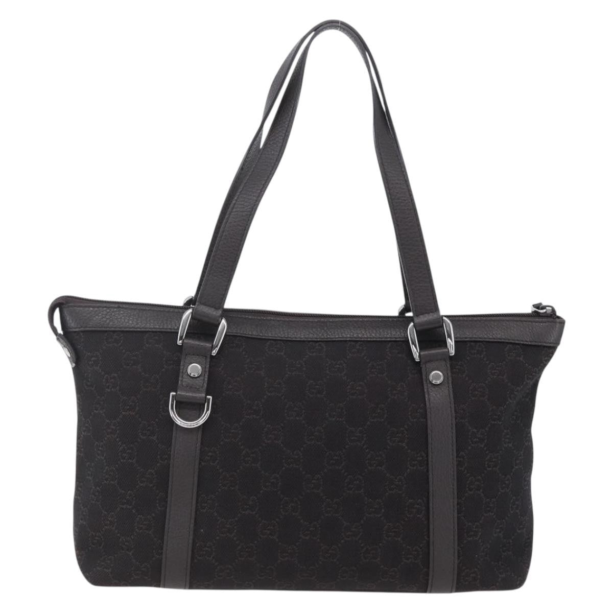 Gucci Abbey Zip Tote GG Canvas, BROWN, CANVAS, Tote bag