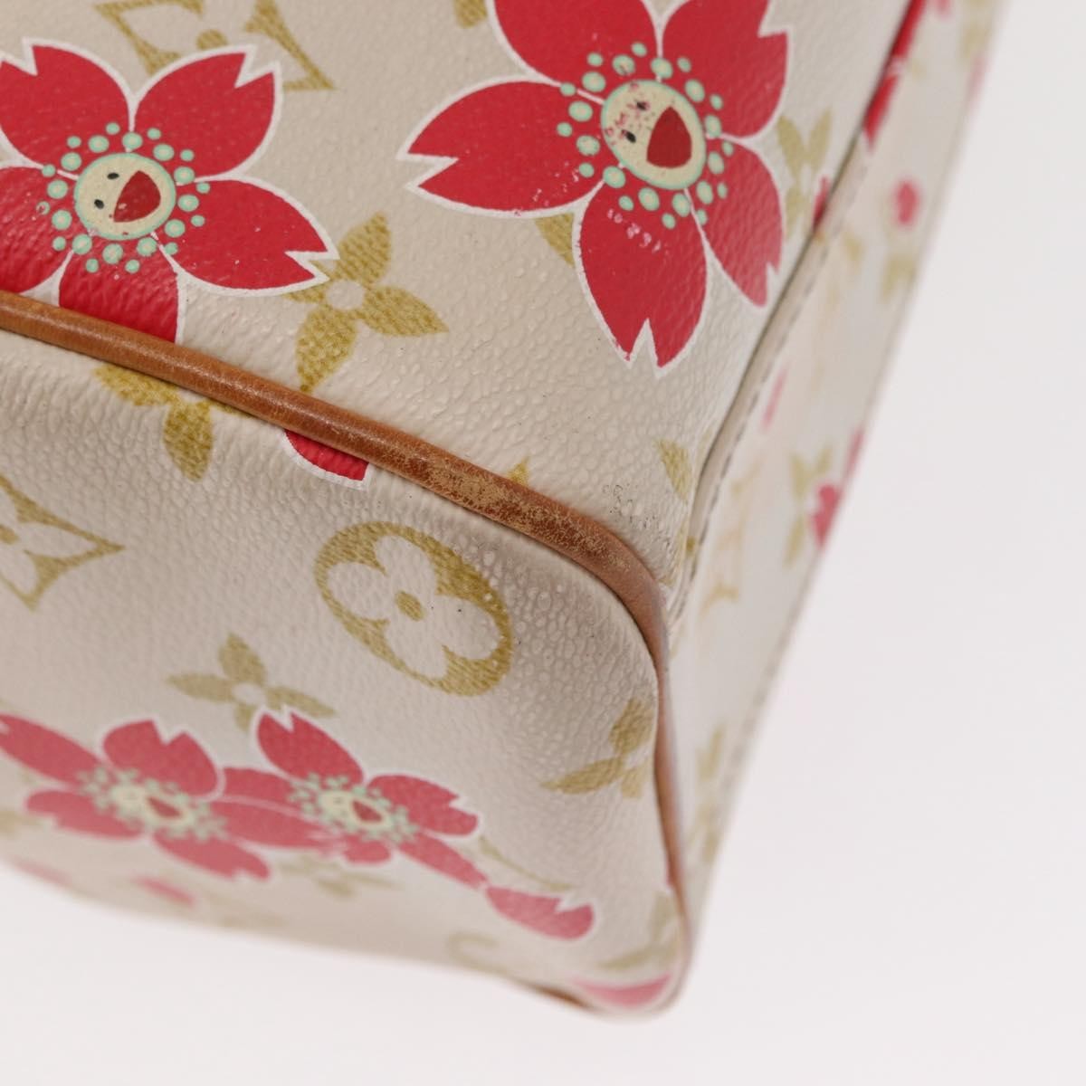 Louis Vuitton Retro Bag Limited Edition Cherry Blossom Monogram, WHITE, CANVAS, Handbag