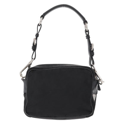 Prada Vintage Shoulder Bag Tessuto, BLACK, NYLON, Shoulder bag