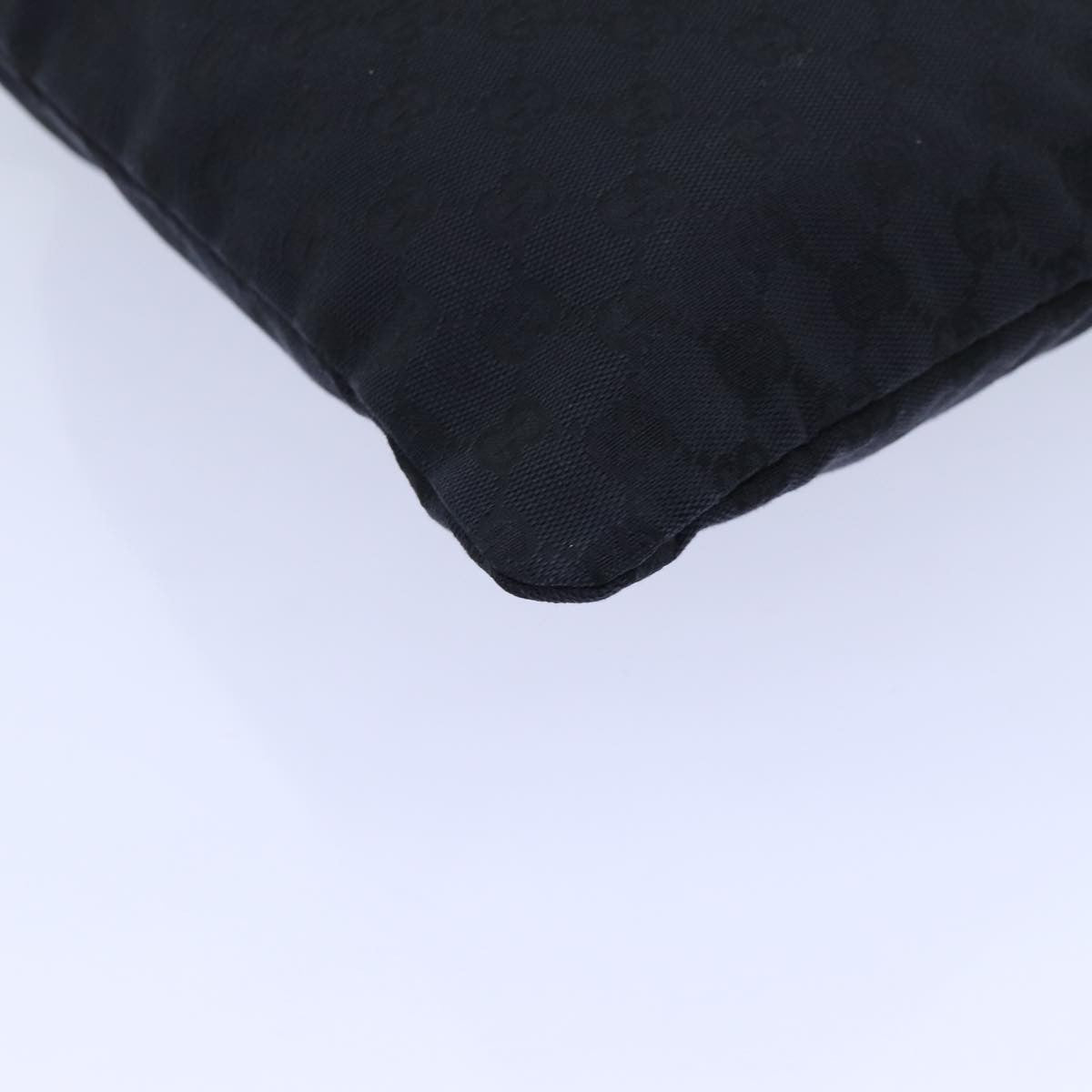 Gucci Vintage Web Drawstring Bucket Bag GG Coated Canvas, BLACK, CANVAS, Clutche & pouche