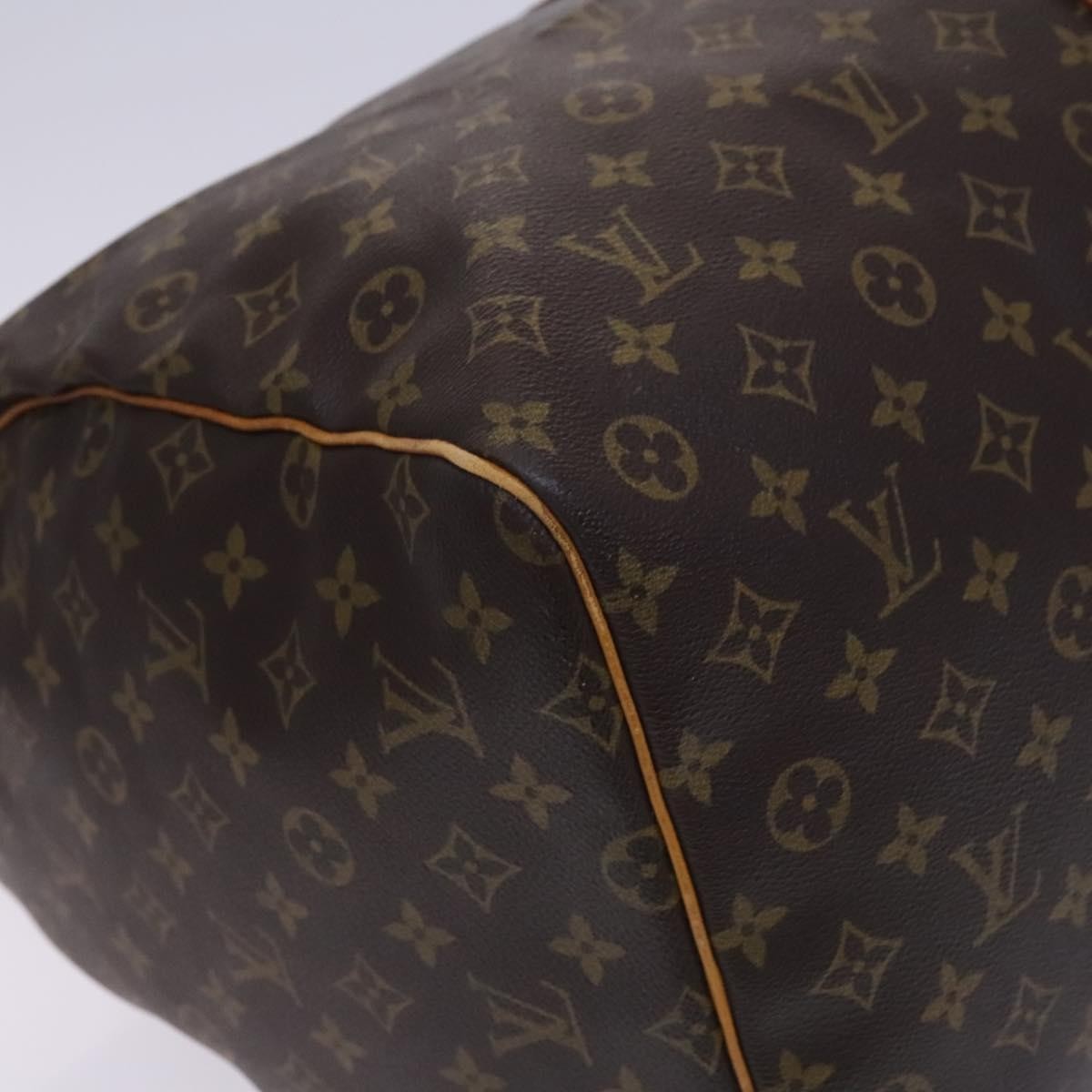 Louis Vuitton Keepall Bag Monogram Canvas, BROWN, CANVAS, Travel bag