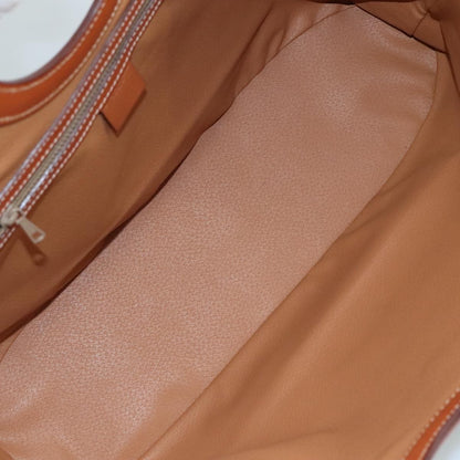 Celine Vintage Macadam Tote bag Canvas and Leather, BROWN, CANVAS, Tote bag