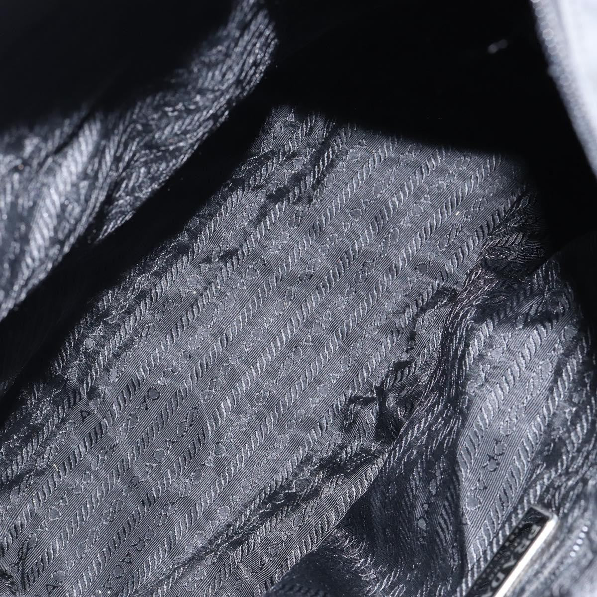 Prada Vintage Tote Tessuto, BLACK, NYLON, Tote bag