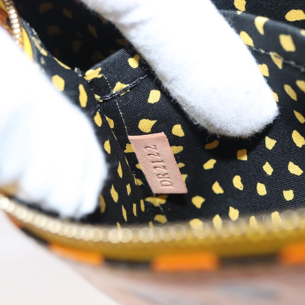 Louis Vuitton Pochette Accessoires NM Kusama Infinity Dots Monogram Vernis, YELLOW, PATENT_LEATHER, Clutche & pouche