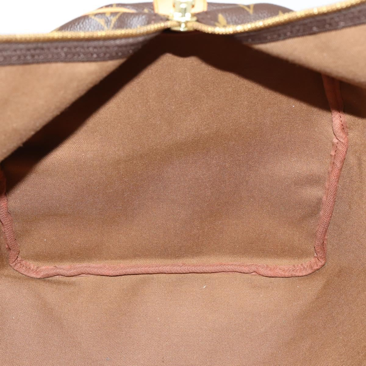 Louis Vuitton Keepall Bag Monogram Canvas, BROWN, CANVAS, Travel bag