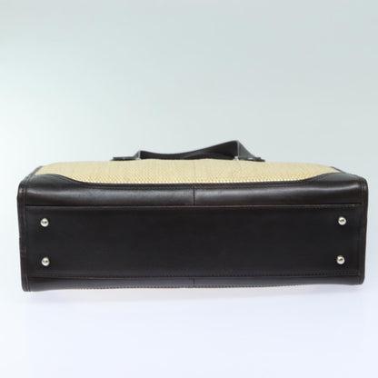 Burberry Vintage Handbag Leather, BEIGE, WOOD, Handbag