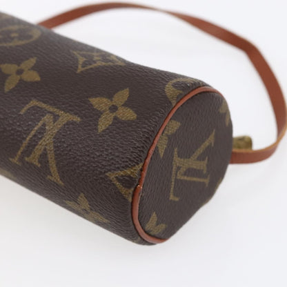 Louis Vuitton Papillon Pochette Monogram Canvas, BROWN, CANVAS, Clutche & pouche