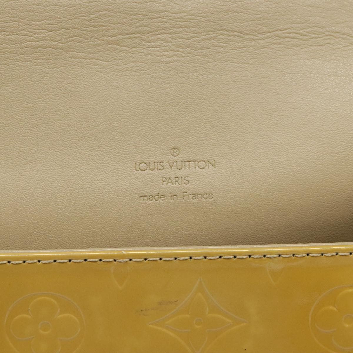 Louis Vuitton Thompson Street Handbag Monogram Vernis, BEIGE, PATENT_LEATHER, Handbag