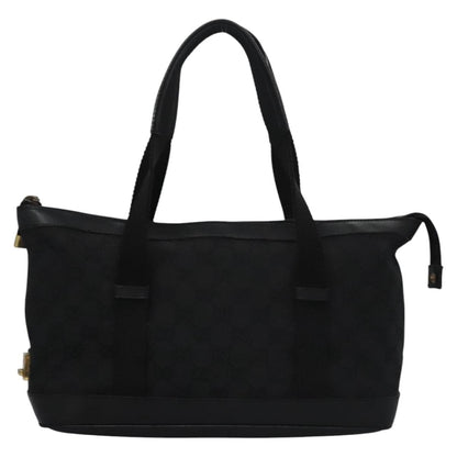 Gucci GG Canvas Bag Canvas, BLACK, CANVAS, Handbag